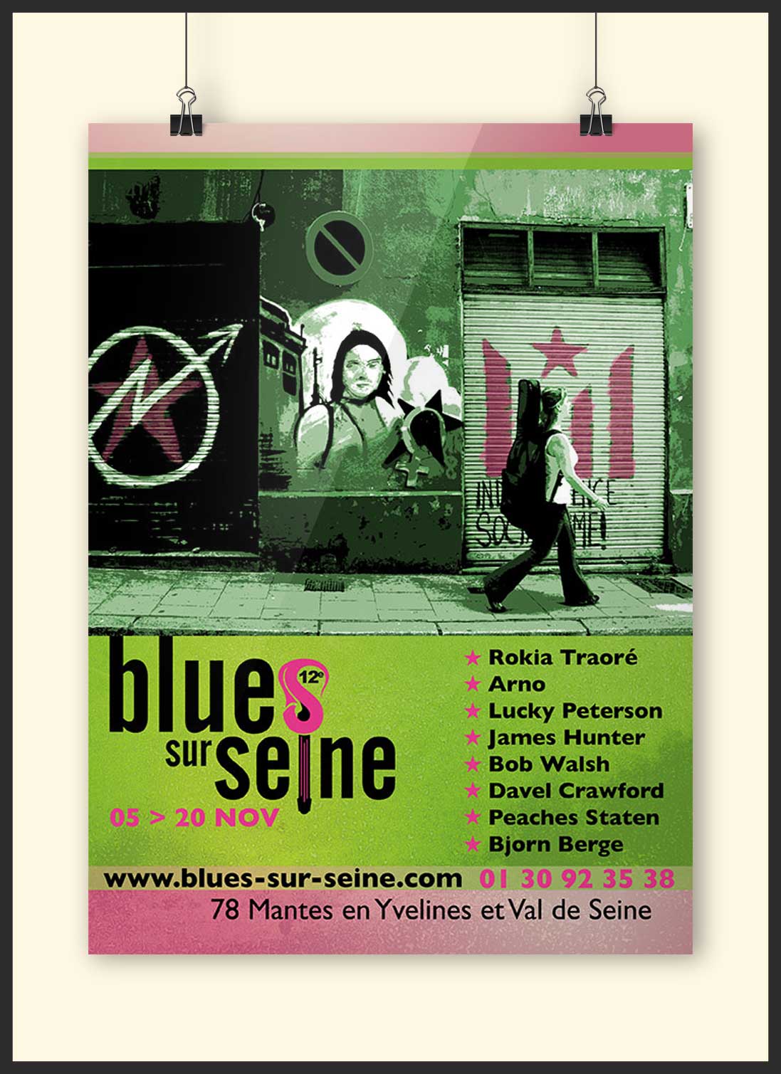 Affiche Blues sur Seine