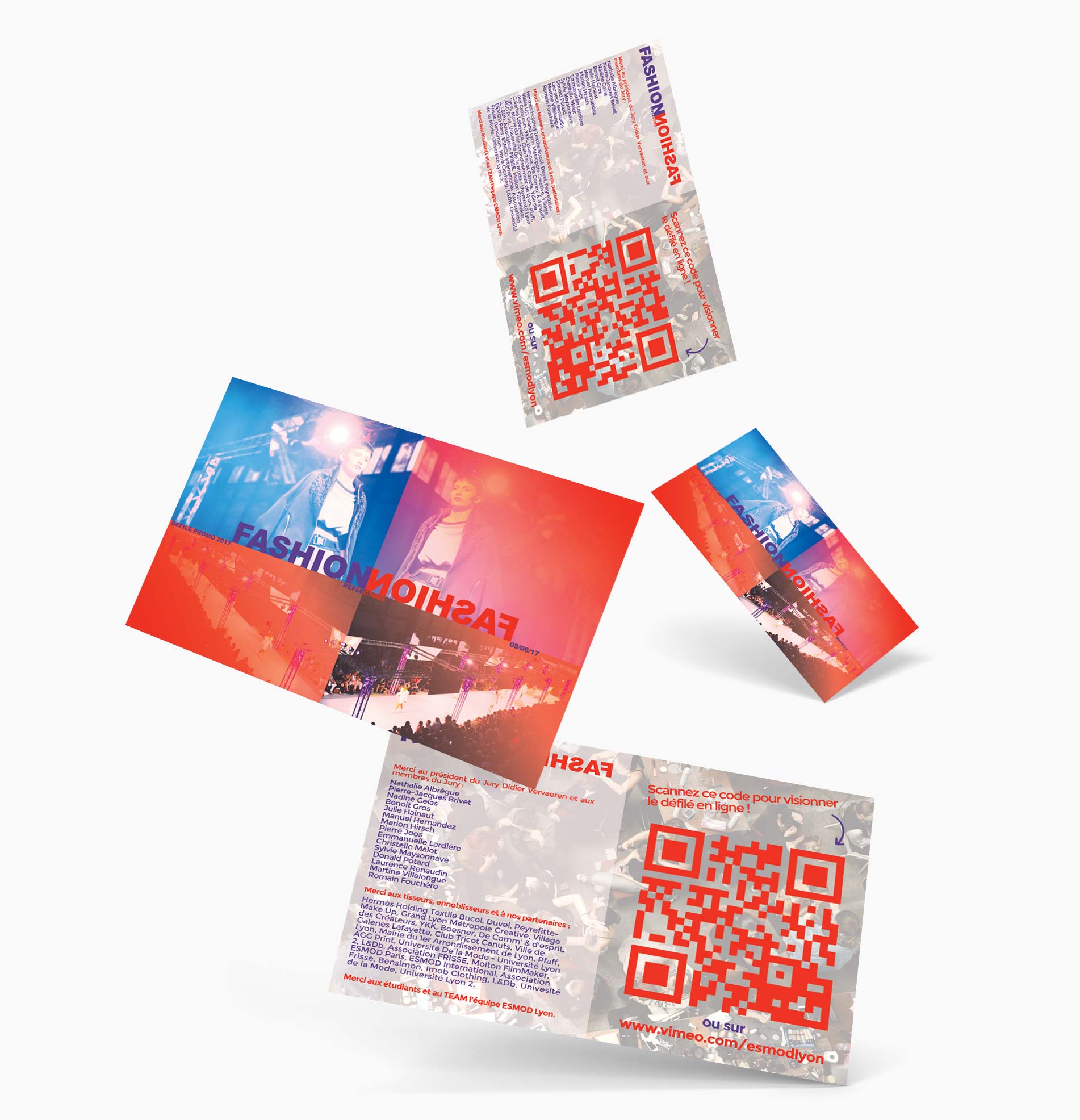 Carte de remerciement Esmod