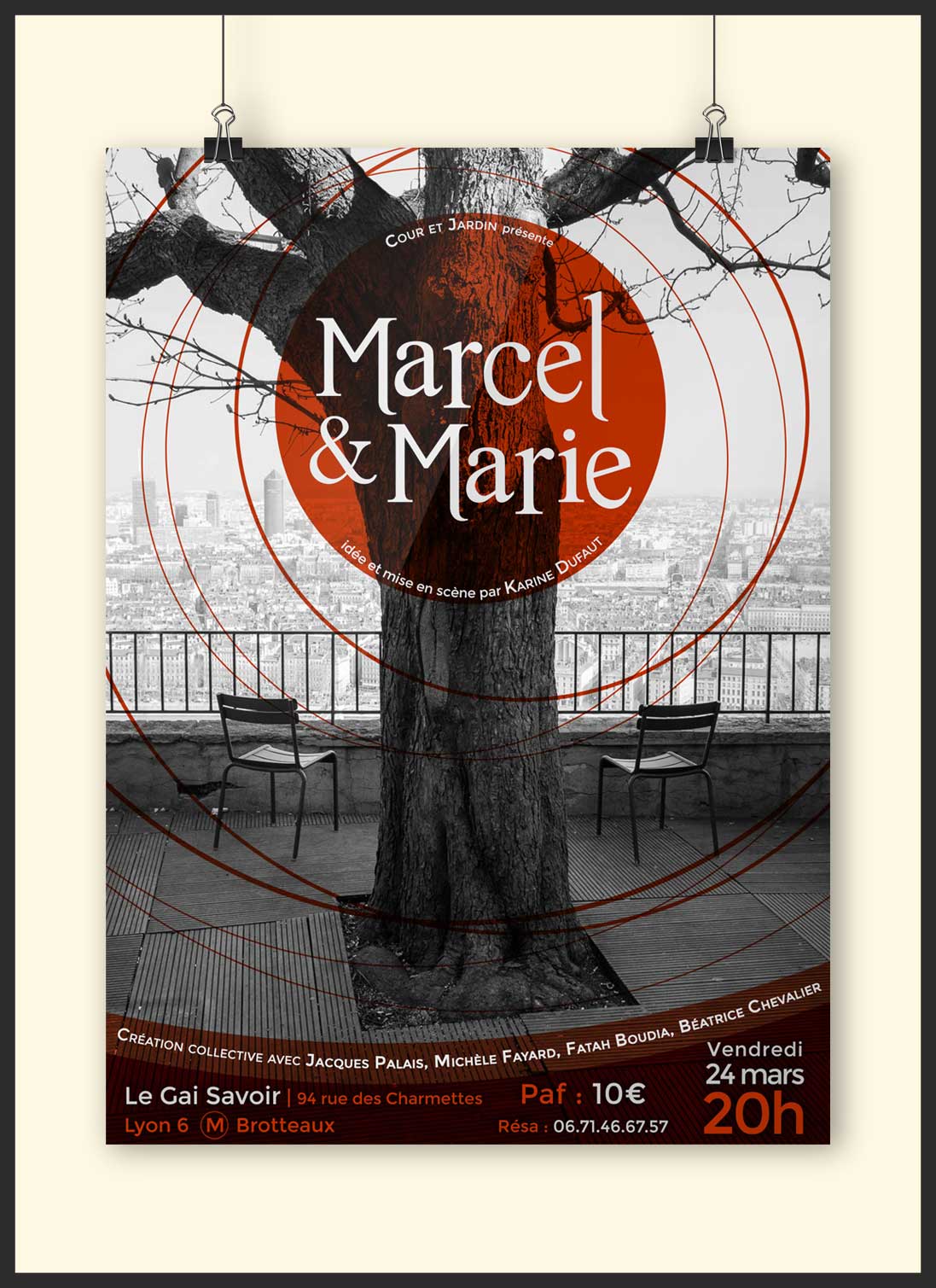Affiche Marcel & Marie