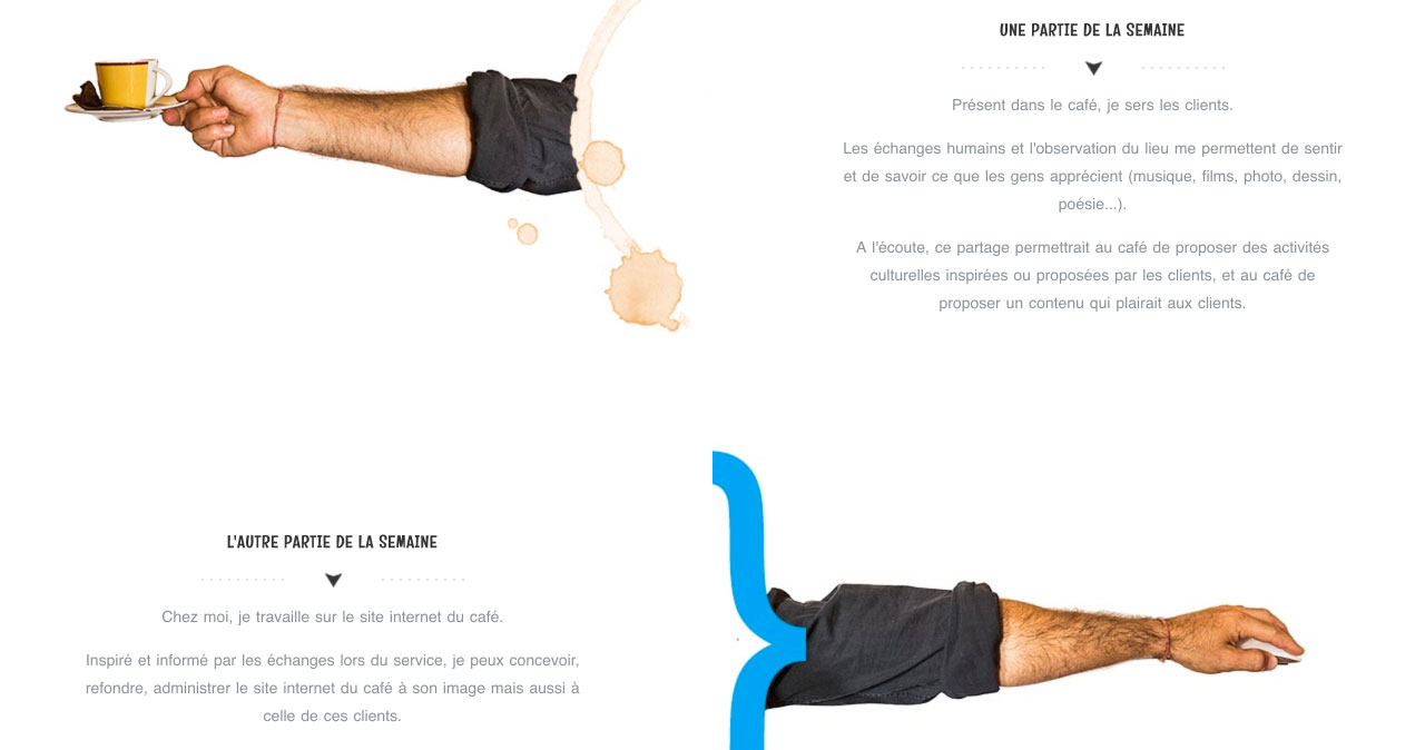 Capture d'écran du site internet